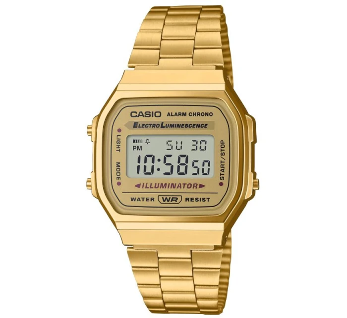 Unisex hodinky CASIO Vintage A168WG-9EF + krabice Unisex hodinky CASIO Vintage A168WG-9EF + krabice