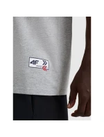 Pánské tričko oversize s potiskem 4F 4FRAW25TTSHM3257-27M Pánské tričko oversize s potiskem 4F 4FRAW25TTSHM3257-27M