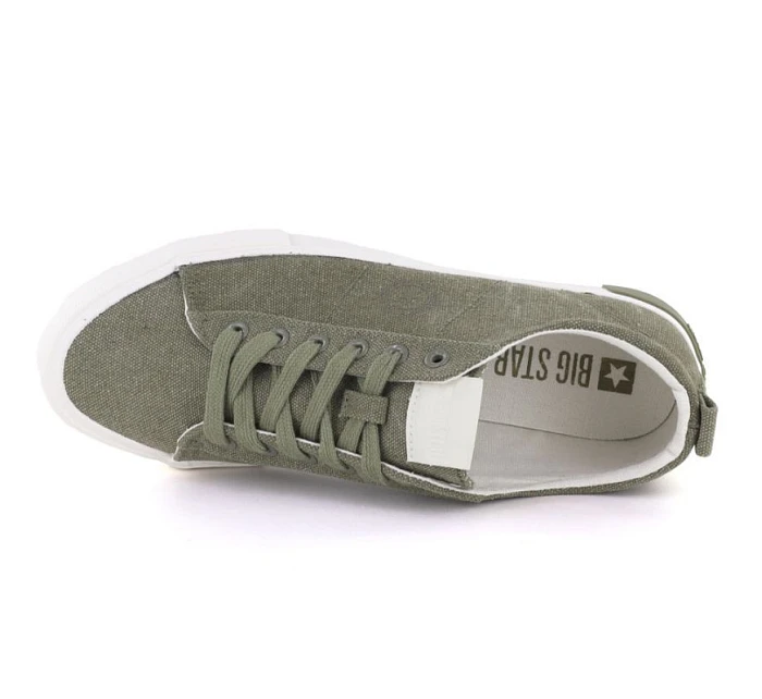 Pánské textilní tenisky zelené Big Star TT174292 Pánské textilní tenisky zelené Big Star TT174292