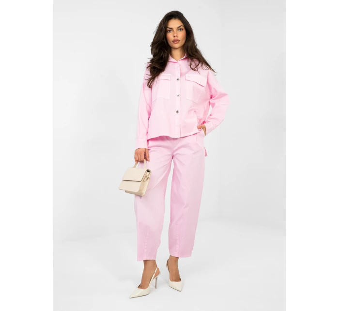 IT KS košile FL9968.48 světle růžová