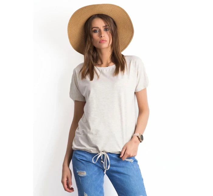 Tričko RV TS 4834.64P světle béžová