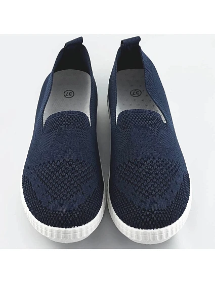 Tmavě modré ažurové tenisky model 17287342 - VIA GIULIA