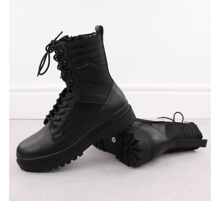 Kožené boty Big Star M OO174164 INT2048