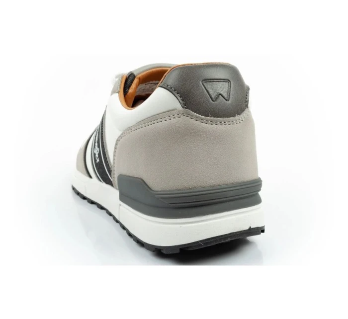 Wrangler sportovní boty pánské tenisky Wylie módní pohodlné světle šedé Wrangler sportovní boty pánské tenisky Wylie módní pohodlné světle šedé