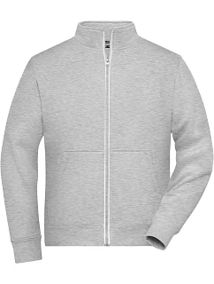 JN Pánská pracovní mikina Doubleface Solid 02. grey heather model 22532162 - Daiber