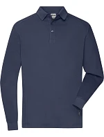 Daiber JN 1842 Pánské pracovní piqué polo s dlouhým rukávem 02.1842 navy Daiber JN 1842 Pánské pracovní piqué polo s dlouhým rukávem 02.1842 navy