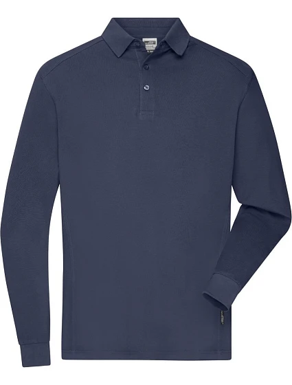Daiber JN 1842 Pánské pracovní piqué polo s dlouhým rukávem 02.1842 navy Daiber JN 1842 Pánské pracovní piqué polo s dlouhým rukávem 02.1842 navy