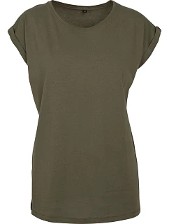 Build your Brand BY 021 Dámské tričko 56.0021 olive