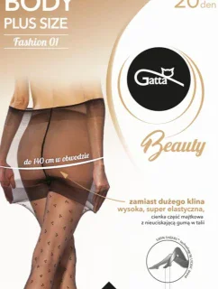 Gatta Body Plus Size 01 kolor:nero