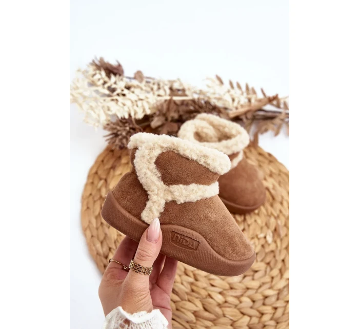 Dětské boty na suchý zip Camel Unitia Dětské boty na suchý zip Camel Unitia