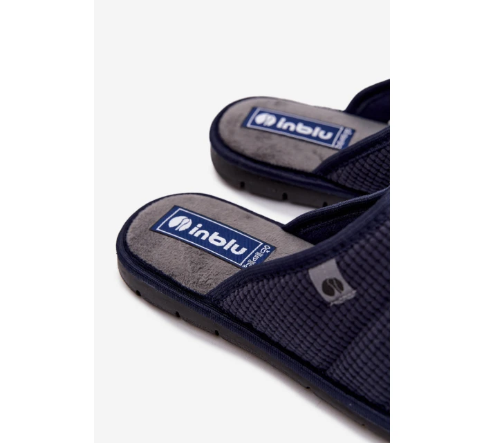Pánské domácí pantofle Inblu – granátové