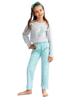 Dívčí pyžamo 2589 grey - TARO