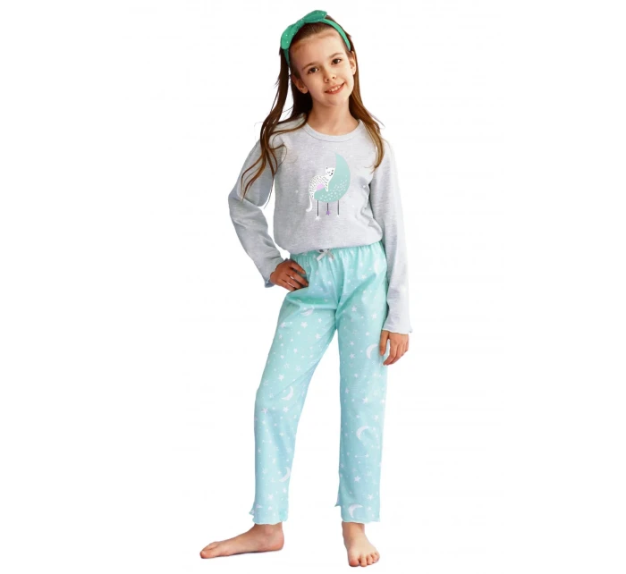 Dívčí pyžamo 2589 grey - TARO