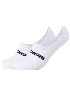 Ponožky Skechers 2PPK Mesh Ventilation Foots SK44008-1000 White 35-38
