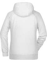 Dámská raglánová mikina s kapucí 02. white model 22430544 - Daiber Dámská raglánová mikina s kapucí 02. white model 22430544 - Daiber