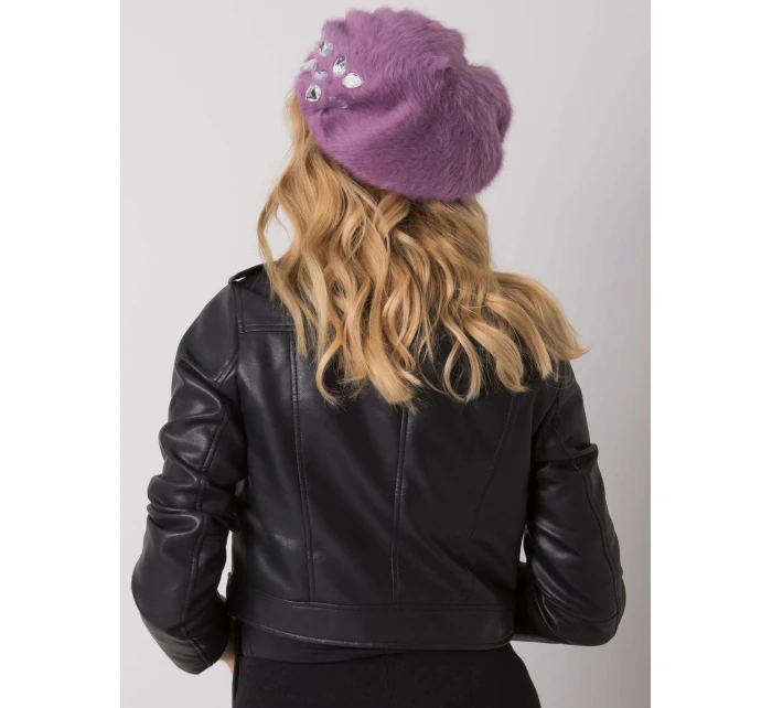 Dámská čepice AT CZ BF38834 1 fialová