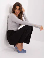 Sweter PM SW model 18917520 szary - FPrice Sweter PM SW model 18917520 szary - FPrice