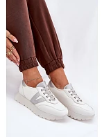 Dámské sportovní boty 58510 bílé - Vinceza