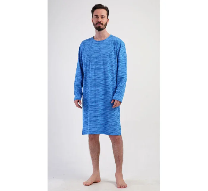 Pánská noční košile s dlouhým rukávem Sebastian Pánská noční košile s dlouhým rukávem Sebastian