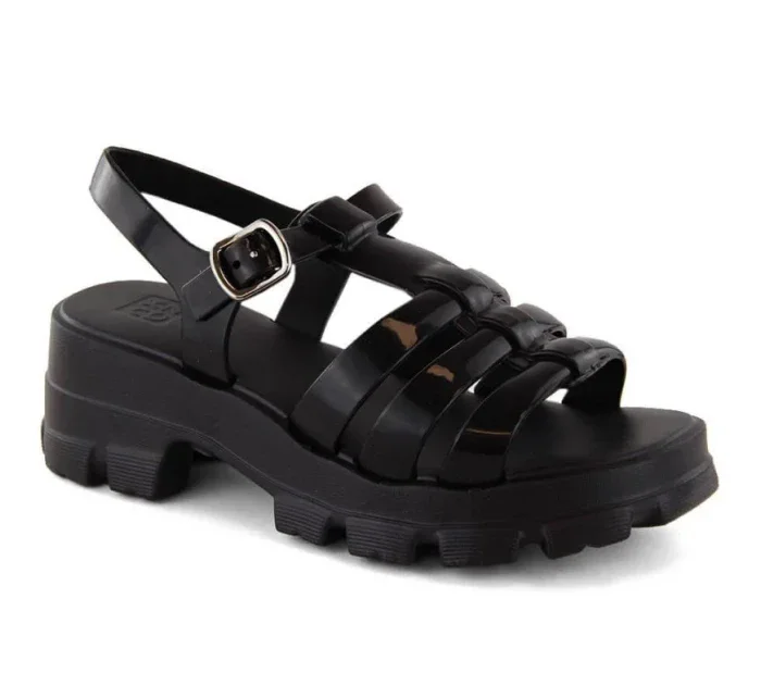 Gumové sandály s W model 20183821 - Zaxy