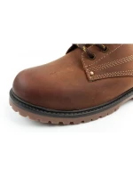 Arch pánské boty model 21420763 boty elegantní přírodní kůže hnědá - Wrangler