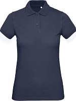 B&C Inspire Polo /women_° Dámské piqué polo z bio bavlny 01.0440 navy blue