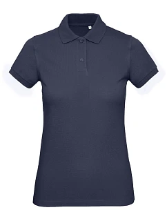 B&C Inspire Polo /women_° Dámské piqué polo z bio bavlny 01.0440 navy blue