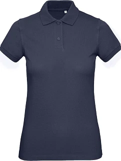 B&C Inspire Polo /women_° Dámské piqué polo z bio bavlny 01.0440 navy blue