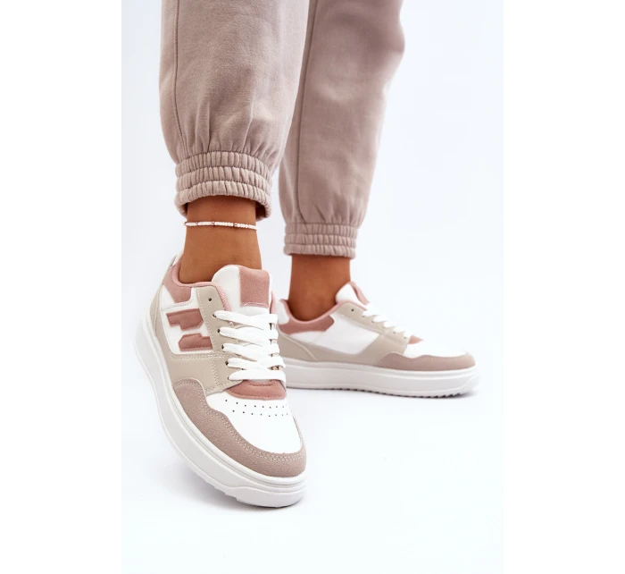 Dámské nízké tenisky béžové model 21651093 - Boto