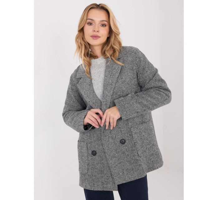 Bunda LK MA 510036.03 černobílá Bunda LK MA 510036.03 černobílá