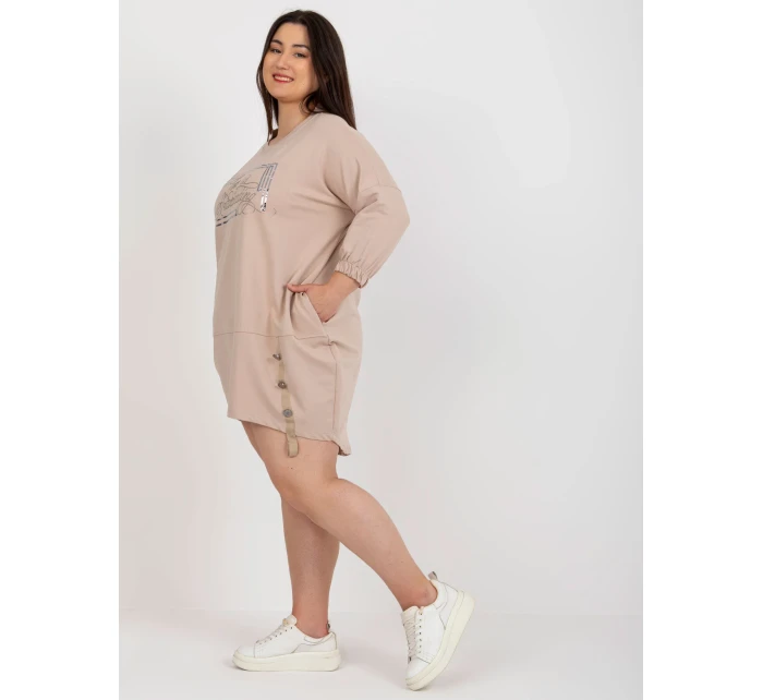 Tunika RV TU model 18617616 beżowy - FPrice