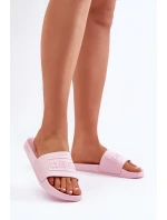 Lehké Dámské Pantofle Big Star OO274036 Růžové