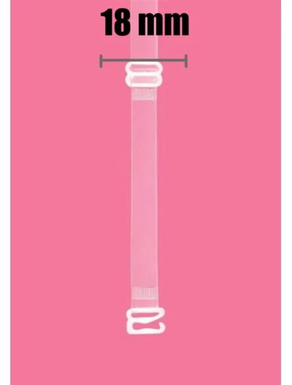 Silikonová ramínka bílý model 21407801 - Julimex Silikonová ramínka bílý model 21407801 - Julimex