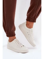 Nízké Dámské Tenisky Z Eko Kůže Big Star model 21686472 Béžové - Big Star Shoes