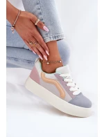 Dámské Tenisky Na Platformě Multikolor model 21694927 - Boto