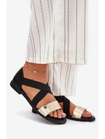 Dámské Plážové Sandály S Pásky model 21696933 - EVENTO