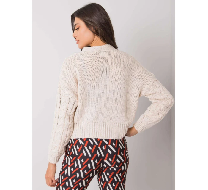 Dámský svetr D90031J90792A2 béžový