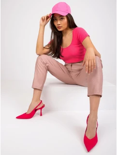 Kalhoty DHJ SP 5058.35P světle růžová