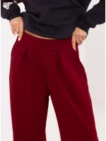 Spodnie dresowe RV DR model 21378810 bordowy - FPrice