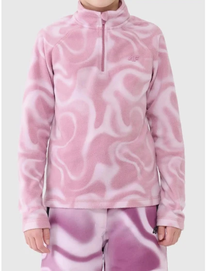 Dívčí fleecová mikina 4F