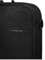 Pánská taška na notebook Vuch Mailo Black Pánská taška na notebook Vuch Mailo Black