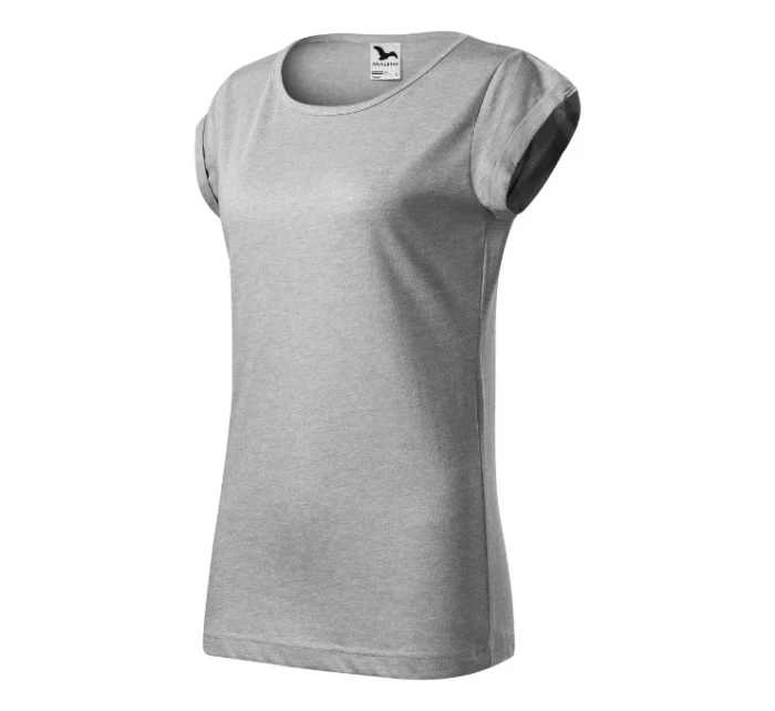 Fusion tričko dámské stříbrný melír