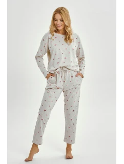 3430 DÁMSKÉ DLOUHÉ PYŽAMO ADELE S-XL