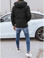 Pánská zimní prošívaná bunda černá FashionStreet TX4463