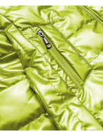 Lesklá prošívaná dámská bunda v barvě model 15271310 - 6&8 Fashion