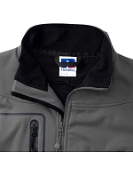 Russell Athletic 520M Pánská 3-vrstvá sportovní softshell bunda 10.520M azure blue Russell Athletic 520M Pánská 3-vrstvá sportovní softshell bunda 10.520M azure blue