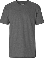 Neutral O 60001 Pánské tričko z těžké bio bavlny 77.6001 dark heather