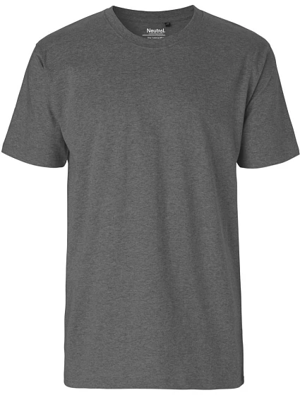 O Pánské tričko z těžké bio bavlny dark heather model 22504187 - Neutral O Pánské tričko z těžké bio bavlny dark heather model 22504187 - Neutral