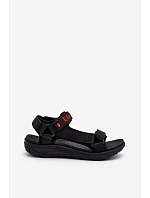 Dámské sandály model 22210567 Černé - Lee Cooper Dámské sandály model 22210567 Černé - Lee Cooper