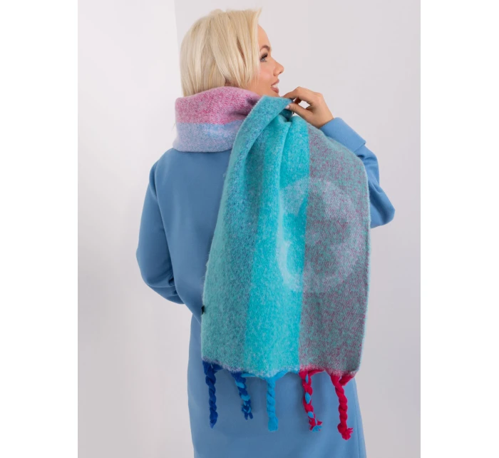 Szalik AT SZ model 19349297 wielokolorowy - FPrice Szalik AT SZ model 19349297 wielokolorowy - FPrice